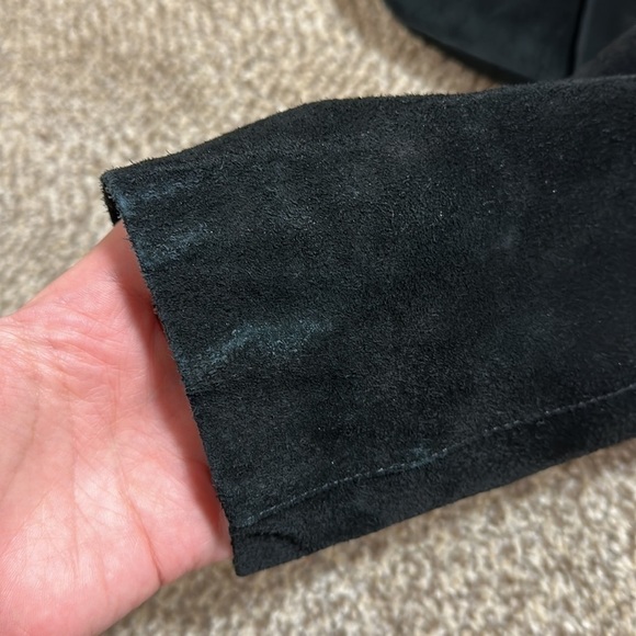 Cripple Creek Leather Western Fringe Jacket Black - Picture 7 of 7